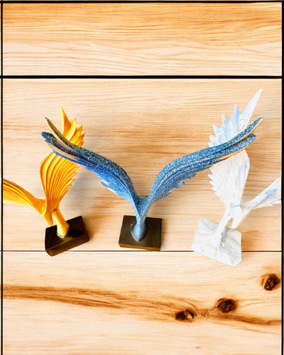 Elegantná Figúrka Anjelských Krídel 33 cm výška – "Krídlatí Strážcovia", možnosť personalizácie gravírovaním na darček, personalizácia, 3 farebné varianty