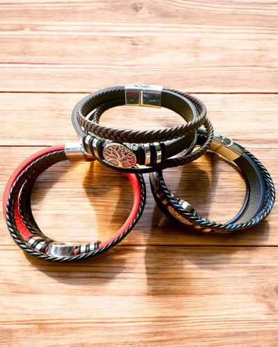 Náramok "Strom života" s možnosťou personalizácie na darček, 3 farebné varianty