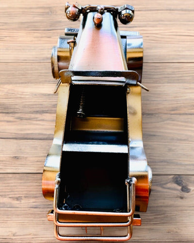 Retro Autko klasyczne, samochód, z Żelaza - Kolekcja "Vintage Drive", model samochodu, personalizacja grawerem na prezent