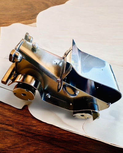 Retro Autko klasyczne, samochód, z Żelaza - Kolekcja "Vintage Drive", model samochodu, personalizacja grawerem na prezent