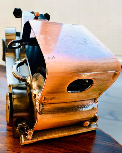 Retro Autko klasyczne, samochód, z Żelaza - Kolekcja "Vintage Drive", model samochodu, personalizacja grawerem na prezent