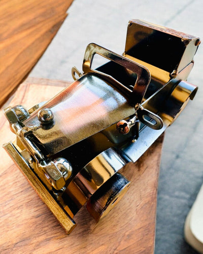 Retro Autko klasyczne, samochód, z Żelaza - Kolekcja "Vintage Drive", model samochodu, personalizacja grawerem na prezent