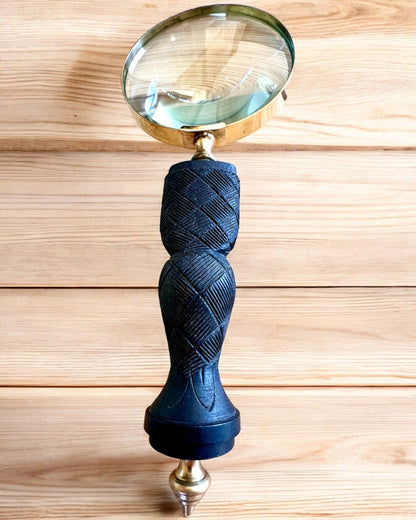 Veľká retro lupa, možnosť personalizácie na darček gravírovaním - varianty na výber