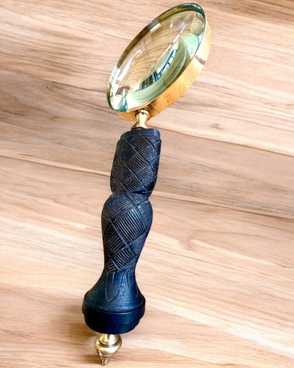 Veľká retro lupa, možnosť personalizácie na darček gravírovaním - varianty na výber
