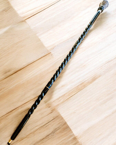 Laska do spacerowania "Laska Majestatu" Drewniana Ręcznie wykonana, możliwość grawerowania, 2 warianty do wyboru