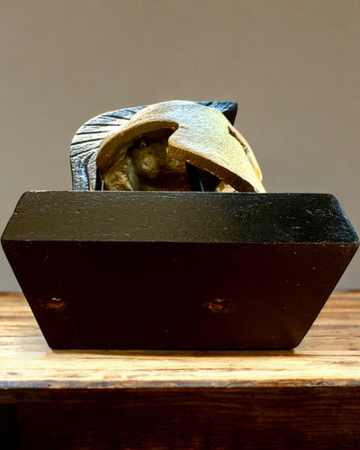 Prilba Spartan Premium – ručne vyrobená dekoratívna socha, možnosť personalizácie gravírovaním na darček