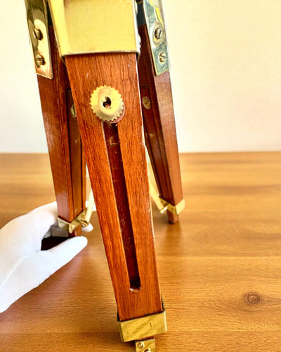 Luneta Celestial na Drewnianym Stojaku 41 cm, możliwość personalizacji grawerem na prezent