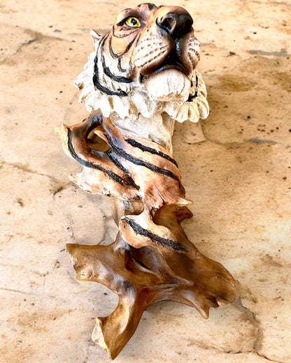 Statuetka "Tygrys Kráľ Džungle" s Možnosťou Gravírovania, figúrka 29 cm výšky, dekorácia na darček