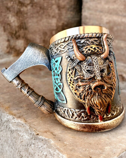 Pohár Vikinga Ragnar's Horn - s možnosťou gravírovania na darček, 250 ml
