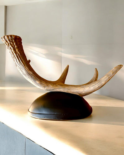 Rohatý stojan na víno "Jeleň" s možnosťou gravírovania na darček