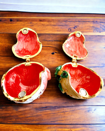 Elegantná dekoratívna škatuľka "Žabi Poklad" na darček s personalizáciou, s možnosťou gravírovania