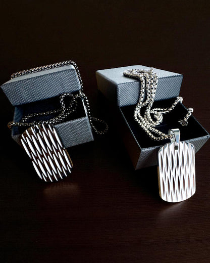 Pánsky náhrdelník Dog Tag „SteelVision“ – nehrdzavejúca oceľ, 15 variantov, personalizácia gravírovaním
