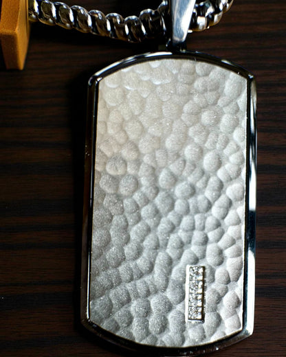 Pánsky náhrdelník Dog Tag „SteelVision“ – nehrdzavejúca oceľ, 15 variantov, personalizácia gravírovaním