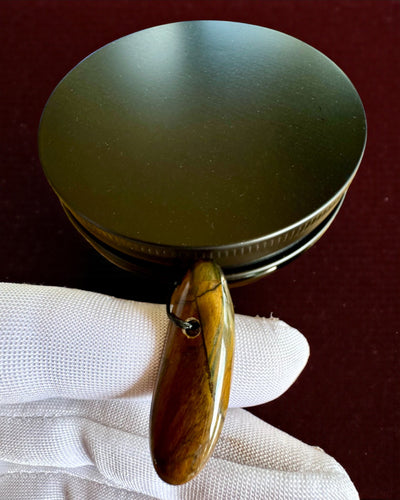 Intenčná sviečka Tigria sila – Sebavedomie a prosperita, 250 ml, možnosť personalizácie viečka na darček