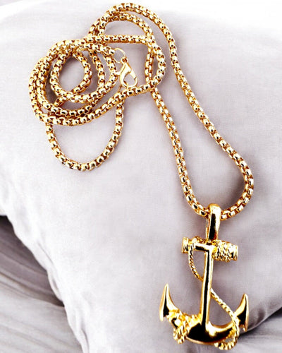 Kotva Determinácie, Morský Amulet, náhrdelník, možnosť personalizácie gravírovaním na darček, 3 varianty na výber