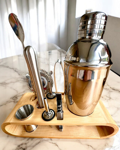 Barmanská súprava "MixMaster Pro", možnosť personalizácie gravírovaním na darček