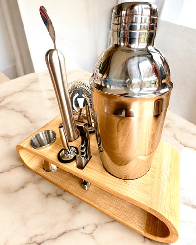 Barmanská súprava "MixMaster Pro", možnosť personalizácie gravírovaním na darček