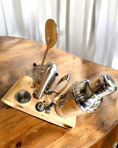 Barmanská súprava "MixMaster Pro", možnosť personalizácie gravírovaním na darček