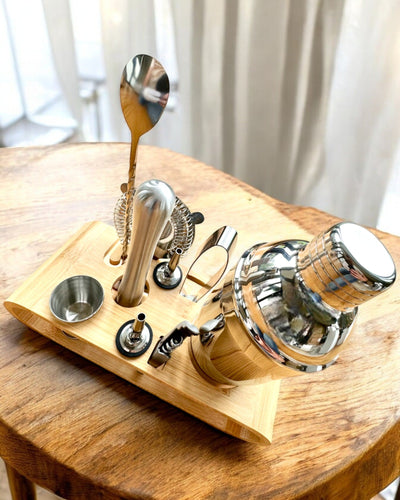 Barmanská súprava "MixMaster Pro", možnosť personalizácie gravírovaním na darček