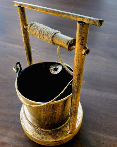 Štýlový kovový popolník "Rustic Charm" 19-23 cm výška, 8 variantov na výber, gravírovanie na želanie