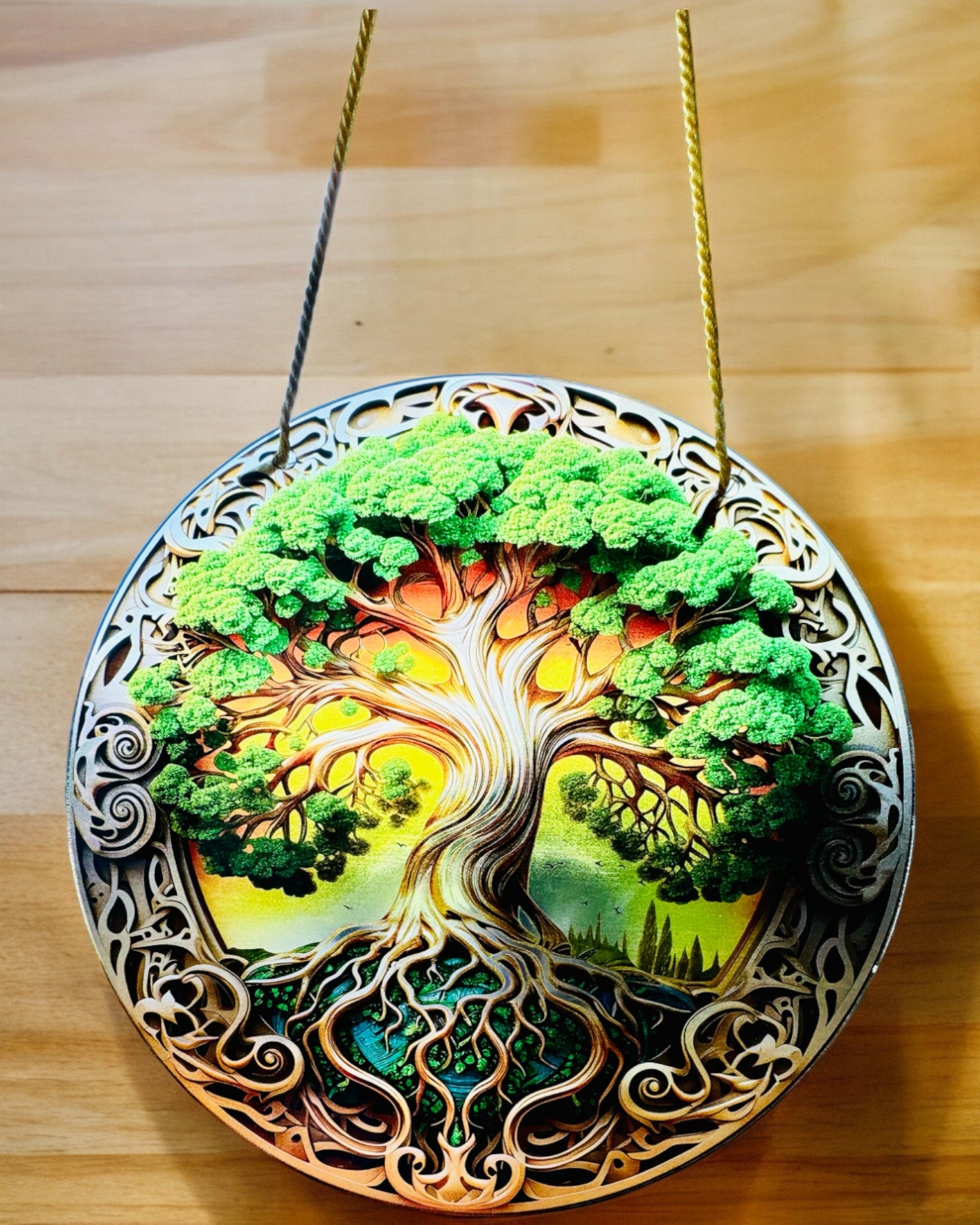 Prívesok "Magické Kruhy Prírody" - možnosť personalizácie gravírovaním. 3 varianty na výber