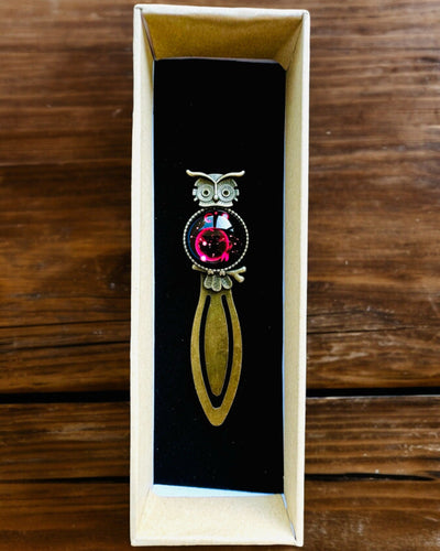 Zakładka do książki "Sowa z Konstelacjami" - 12 wariantów do wyboru, personalizacja grawerem