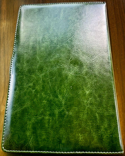 Exkluzívny Kožený Zápisník "Sekretnik" A5 s Kombinačným Zámkom - personalizácia gravírovaním