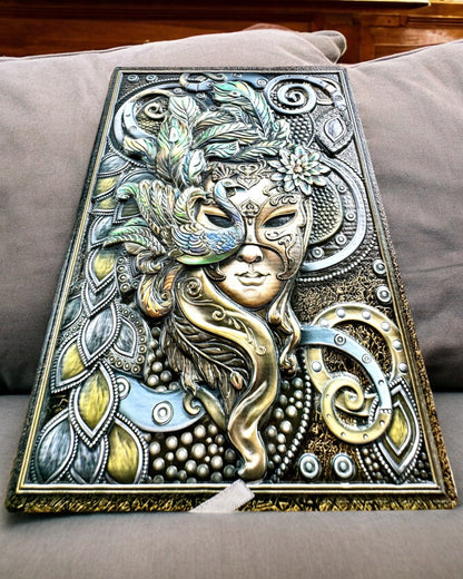 Artystyczny Notes, zápisník Maskarada - A5, personalizácia gravírovaním na darček