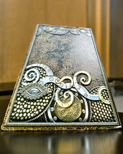 Umelecký notes, zápisník maskarada - A5, personalizácia gravírovaním na darček