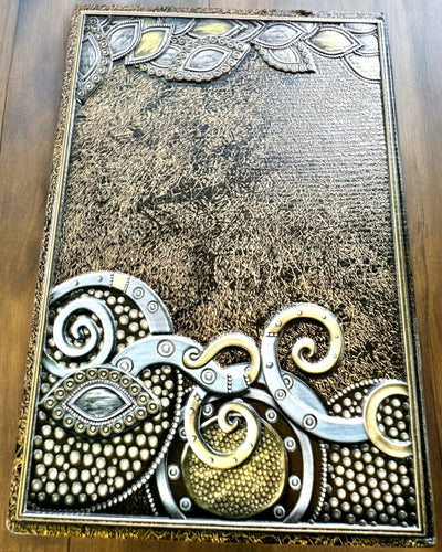 Umelecký notes, zápisník maskarada - A5, personalizácia gravírovaním na darček