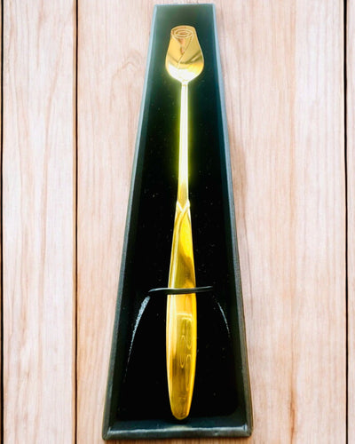 Personalizovaná Ružová Lyžička s Možnosťou Gravírovania na darček - 3 farebné varianty na výber