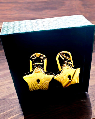 2 Hviezdne mini Zámky s Gravírovaním – Zabezpečte Svoje Sny, personalizované ako darček, 2 farebné varianty na výber