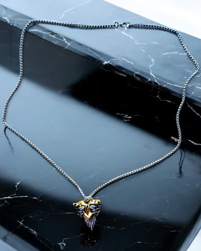 Amulet Sercostrzelec Mroczne Skrzydła Miłości, możliwość personalizacji grawerem na prezent