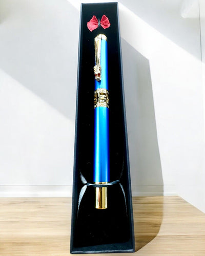 Elegantné pero Draka, 3 farebné varianty, možnosť personalizácie gravírovaním na darček