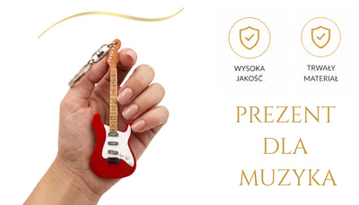 Kľúčenka - gitara v štýle Dire Straits - Mark Knopfler EGK-0474