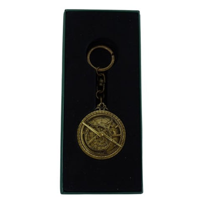 Prémiový mosadzný prívesok na kľúče Astrolábium s možnosťou personalizácie gravírovaním