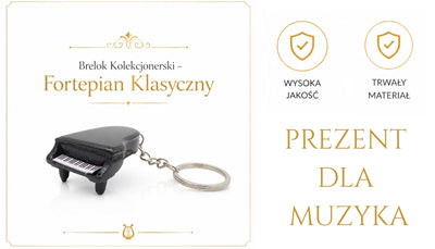Zberateľský prívesok – klasický klavír – ECK-0863