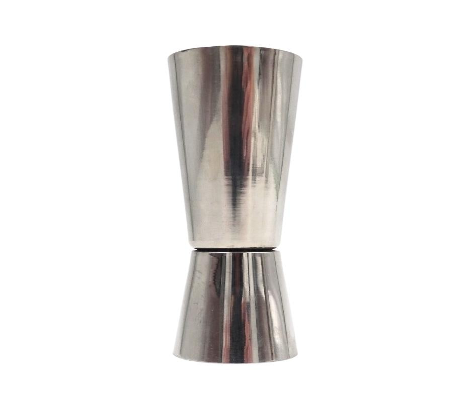 Barmanská súprava Steel, 3 diely, s možnosťou personalizácie gravírovaním - šejker 750 ml, jigger 15/30 ml, strainer - elegantný darček pre milovníkov drinkov, nehrdzavejúca oceľ, strieborná farba