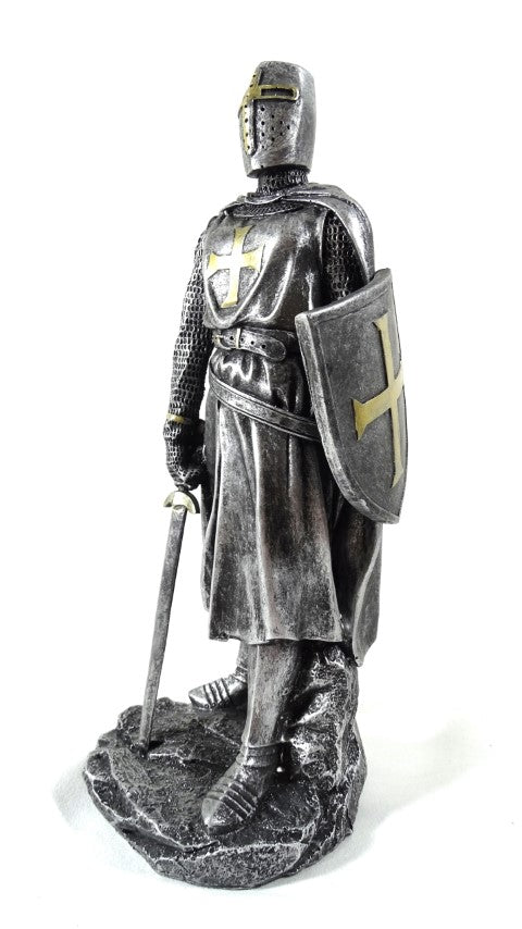 Figúrka križiackeho rytiera 30cm s gravírovaním