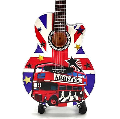 Zberateľská mini gitara The Beatles