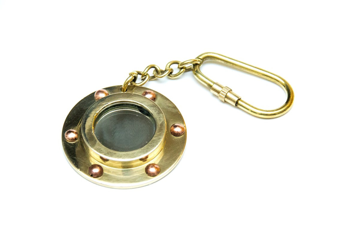 Kľúčenka lodné okienko so zrkadielkom KEY-0134B