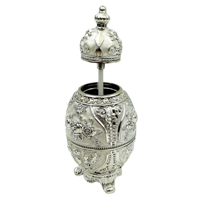 Strieborné otváracie vajce Fabergé s možnosťou gravírovania