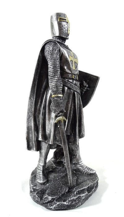 Figúrka križiackeho rytiera 30cm s gravírovaním