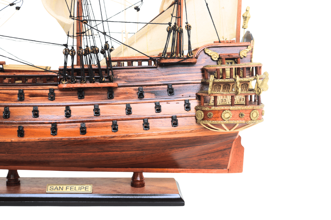Ekskluzywny Model Żaglowca Statku San Felipe – SF4, możliwość personalizacji grawerem