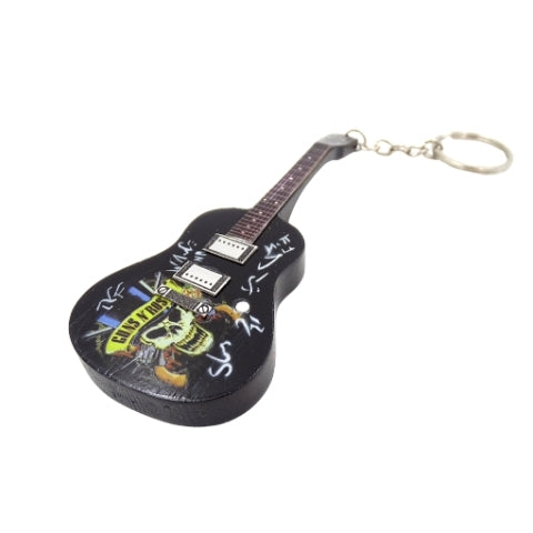Prívesok na kľúče gitara v štýle Guns N' Roses - Tribute EGK-0627