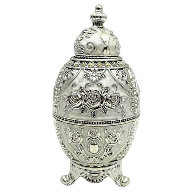 Strieborné otváracie vajce Fabergé s možnosťou gravírovania