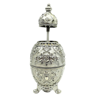 Strieborné otváracie vajce Fabergé s možnosťou gravírovania