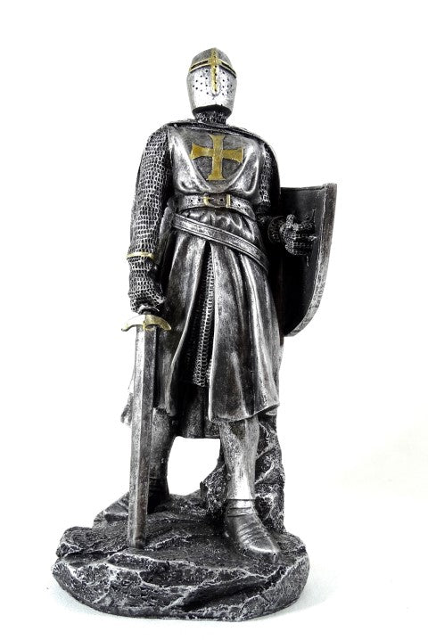 Figúrka križiackeho rytiera 30cm s gravírovaním