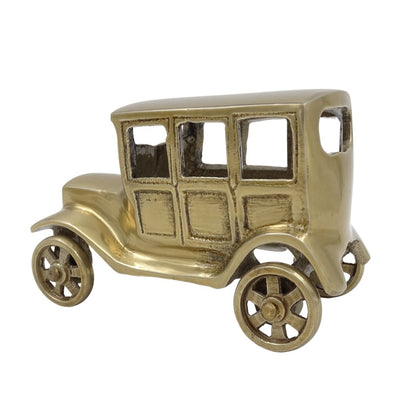 Kovový model retro auta BMW Dixi vo farbe starožitnej mosadze s možnosťou personalizácie gravírovaním