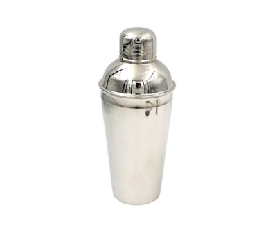 Barmanská súprava Steel, 3 diely, s možnosťou personalizácie gravírovaním - šejker 750 ml, jigger 15/30 ml, strainer - elegantný darček pre milovníkov drinkov, nehrdzavejúca oceľ, strieborná farba
